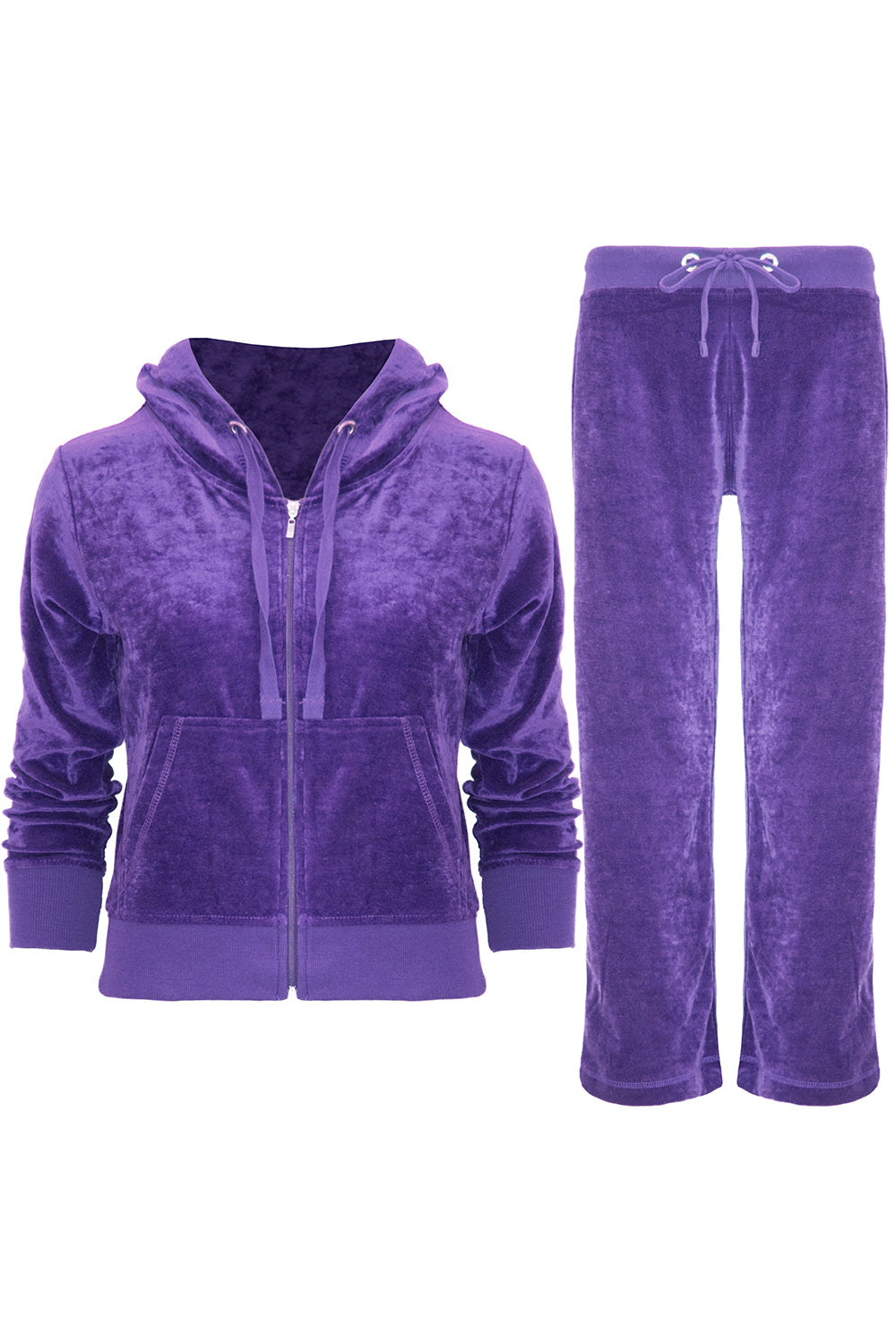 Callie Faux Velvet Lounge Wear Set