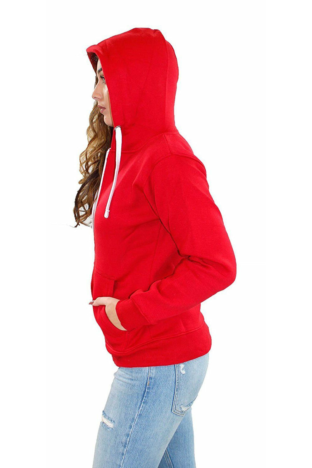 Zara Fleece Lined Zip Up Hoodie