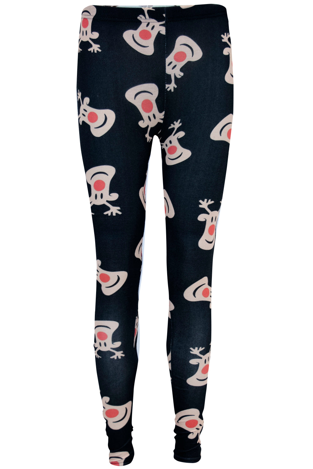 Lily Christmas Rudolph Santa Wall Leggings