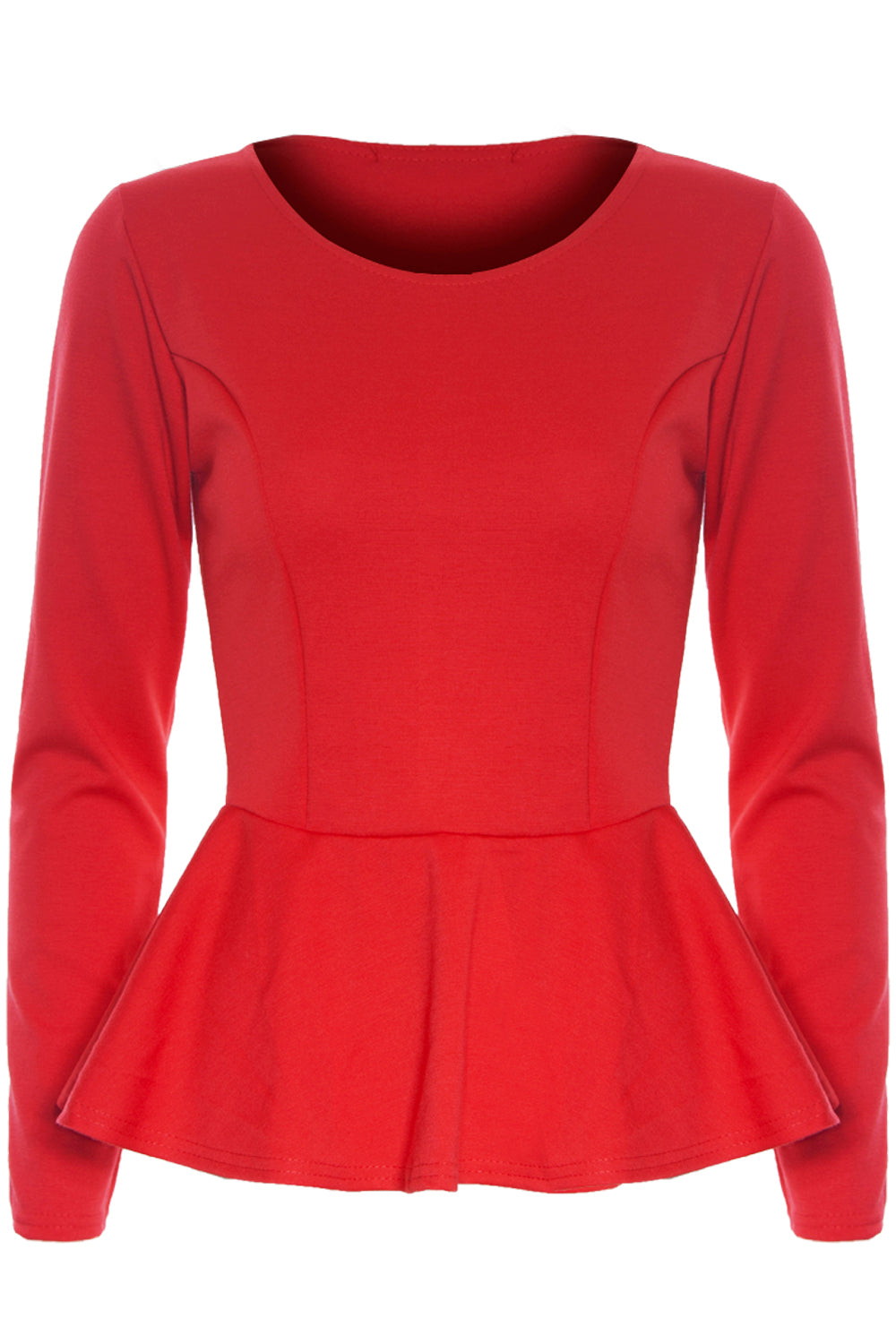 Aria Frill Long Sleeve Mini Dress Top