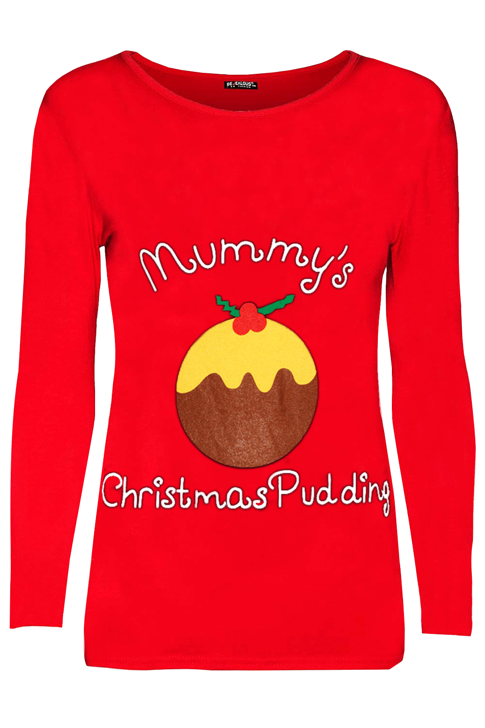 Aria Mummy's Christmas Pudding Long Sleeve T Shirt