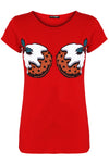 Christmas Puddings Graphic Print Tshirt - bejealous-com
