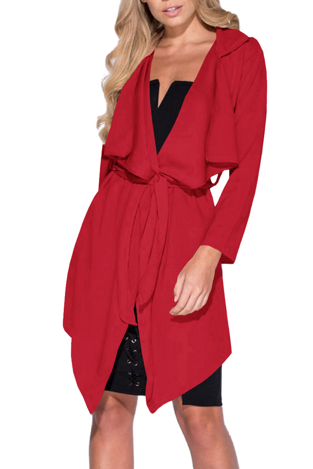 Essie Waterfall Belted Jacket