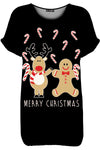 Maria Christmas Gingerbread Candystick T Shirt