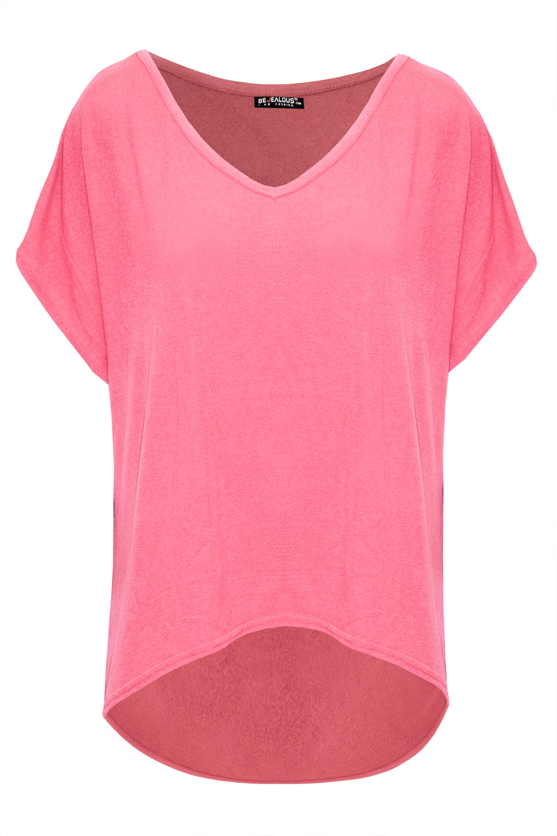 Aria HiLo Baggy V Neck Casual T Shirt
