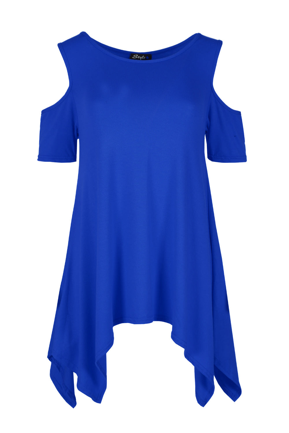 Robyn Hanky Hem Baggy Cap Sleeve Top