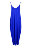 Lola Strappy Draped Jersey Maxi Dress