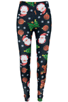 Isla Santa Christmas Reindeer Snowman Leggings