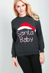 Santa Baby Slogan Christmas Jumper - bejealous-com