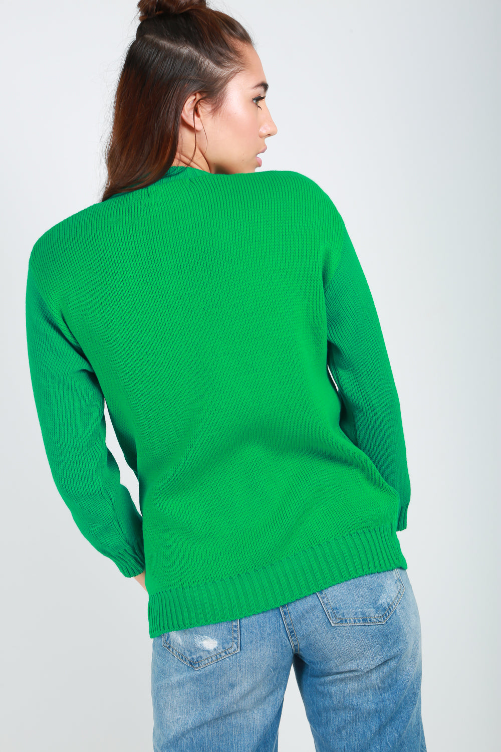 Long Sleeve Santa Is My Bae Jumper - bejealous-com