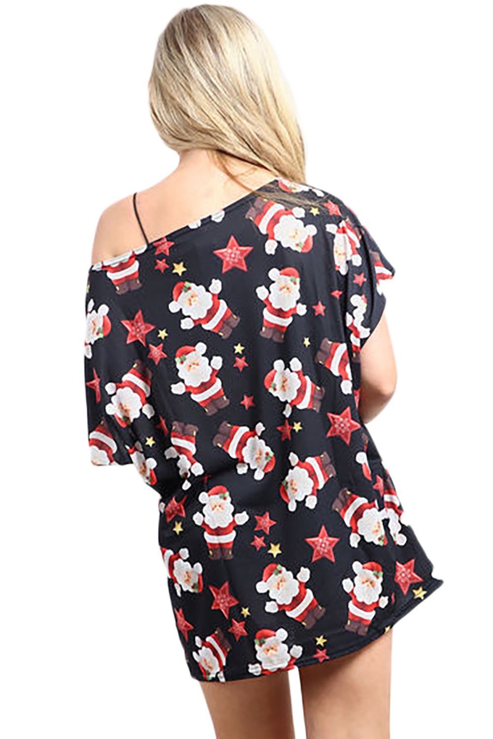 Mia Gift Tree Bells Christmas Baggy T Shirt