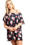 Mia Gift Tree Bells Christmas Baggy T Shirt