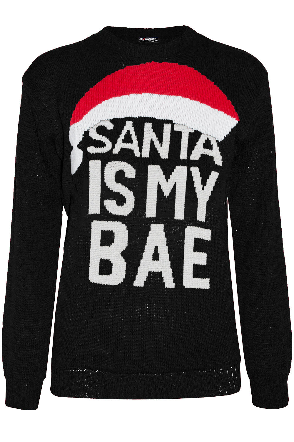 Long Sleeve Santa Is My Bae Jumper