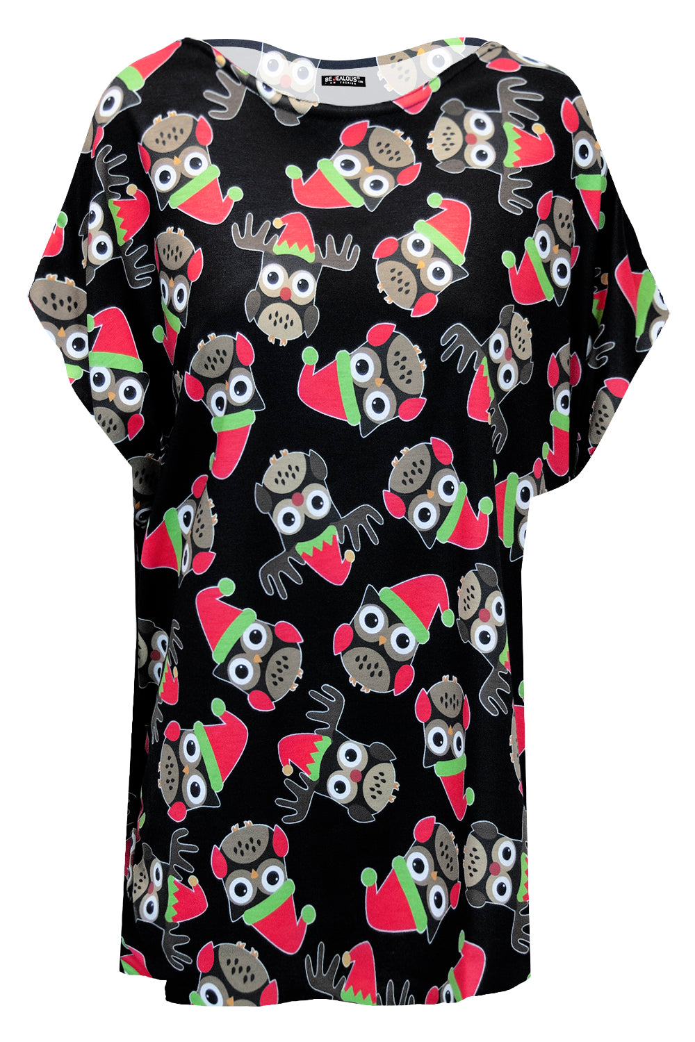 Lily Xmas Gifts Tree Bells Baggy T-Shirt