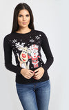 Emily Santa Rudolph Reindeer Snowflake Christmas T Shirt