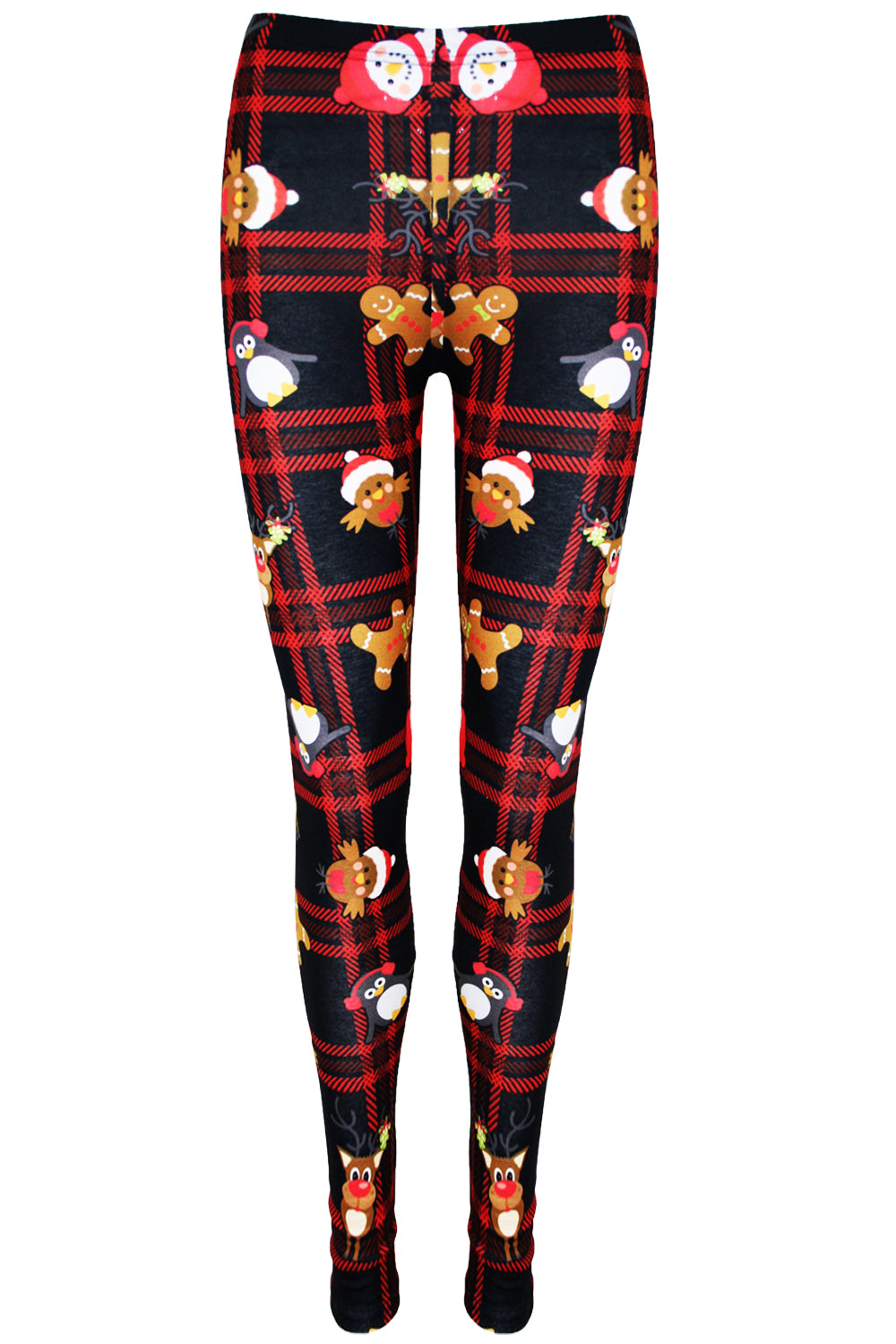 Ava Christmas Santa Snowman Reindeer Leggings