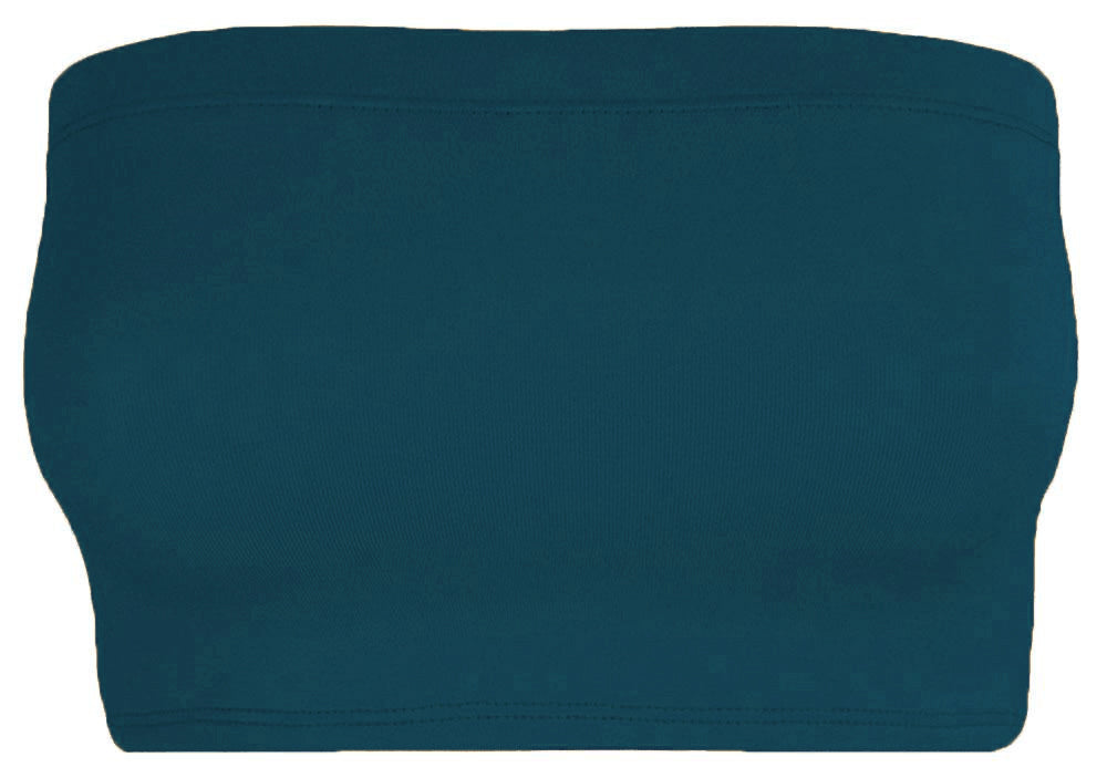 Lizzi Bandeau Basic Jersey Crop Top