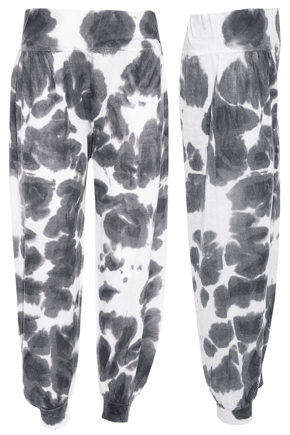 Ava Ali Baba Tie Dye Printed Baggy Leggings