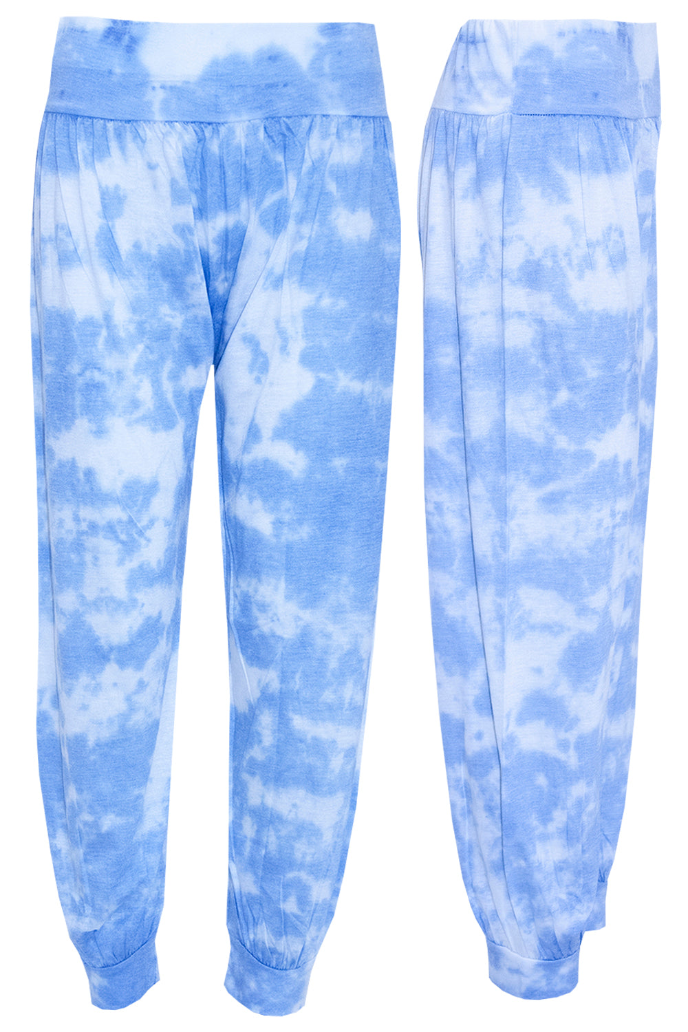 Ava Ali Baba Tie Dye Printed Baggy Leggings
