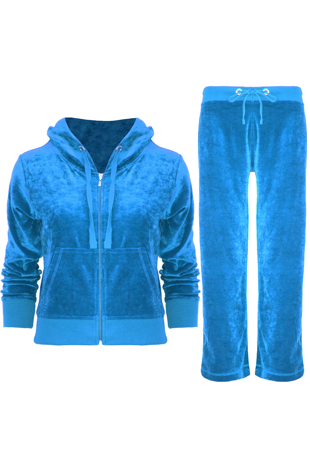 Callie Faux Velvet Lounge Wear Set