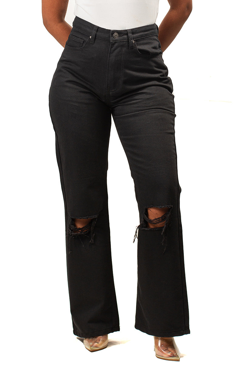 Isabella Denim Mom Jeans