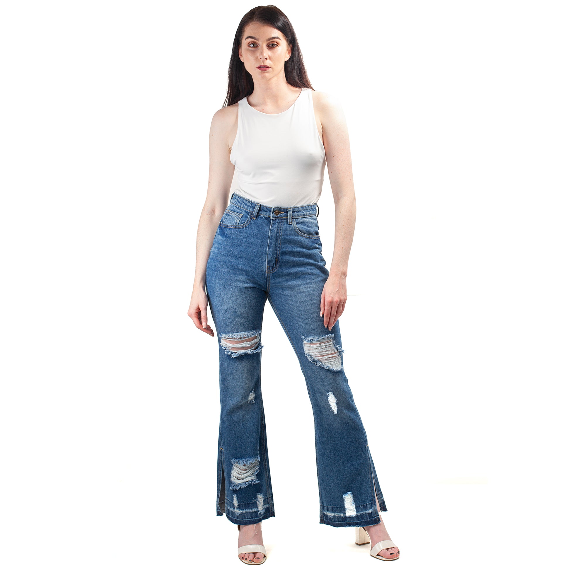 Amelia Flared Denim Jeans