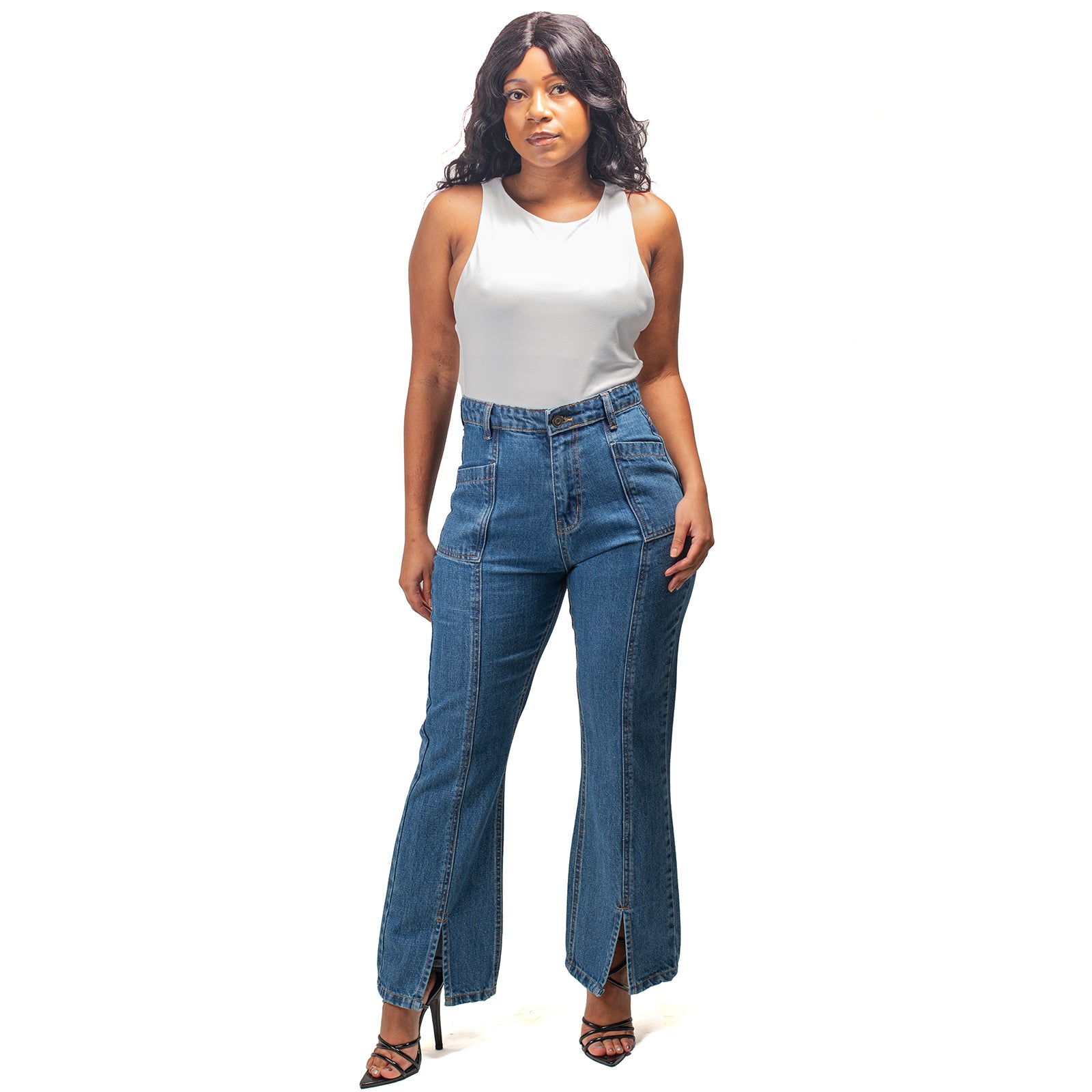 Amelia Flared Denim Jeans