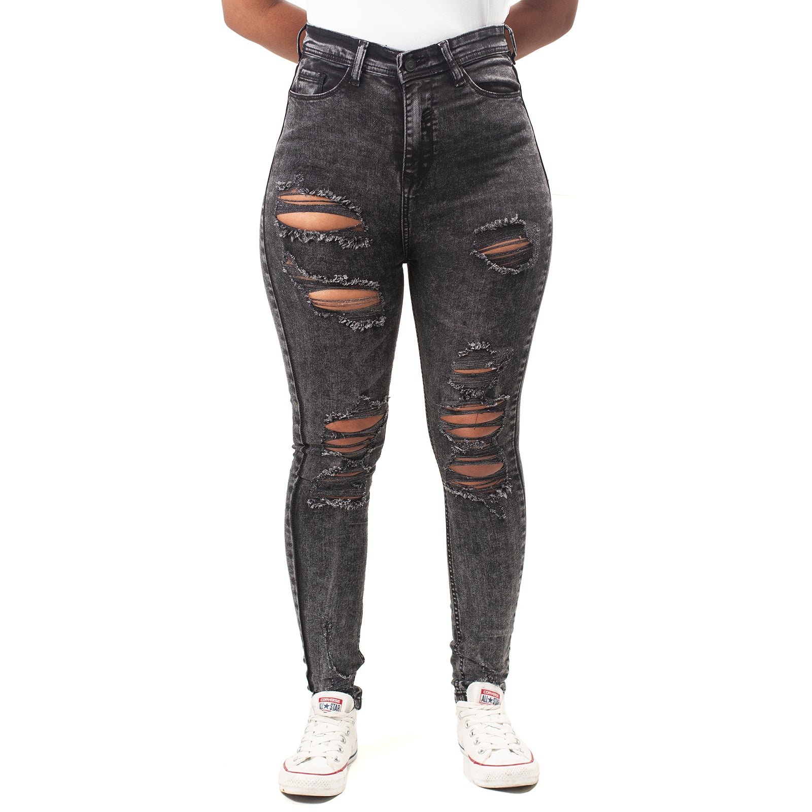 Isla Denim Skinny Mom Jeans