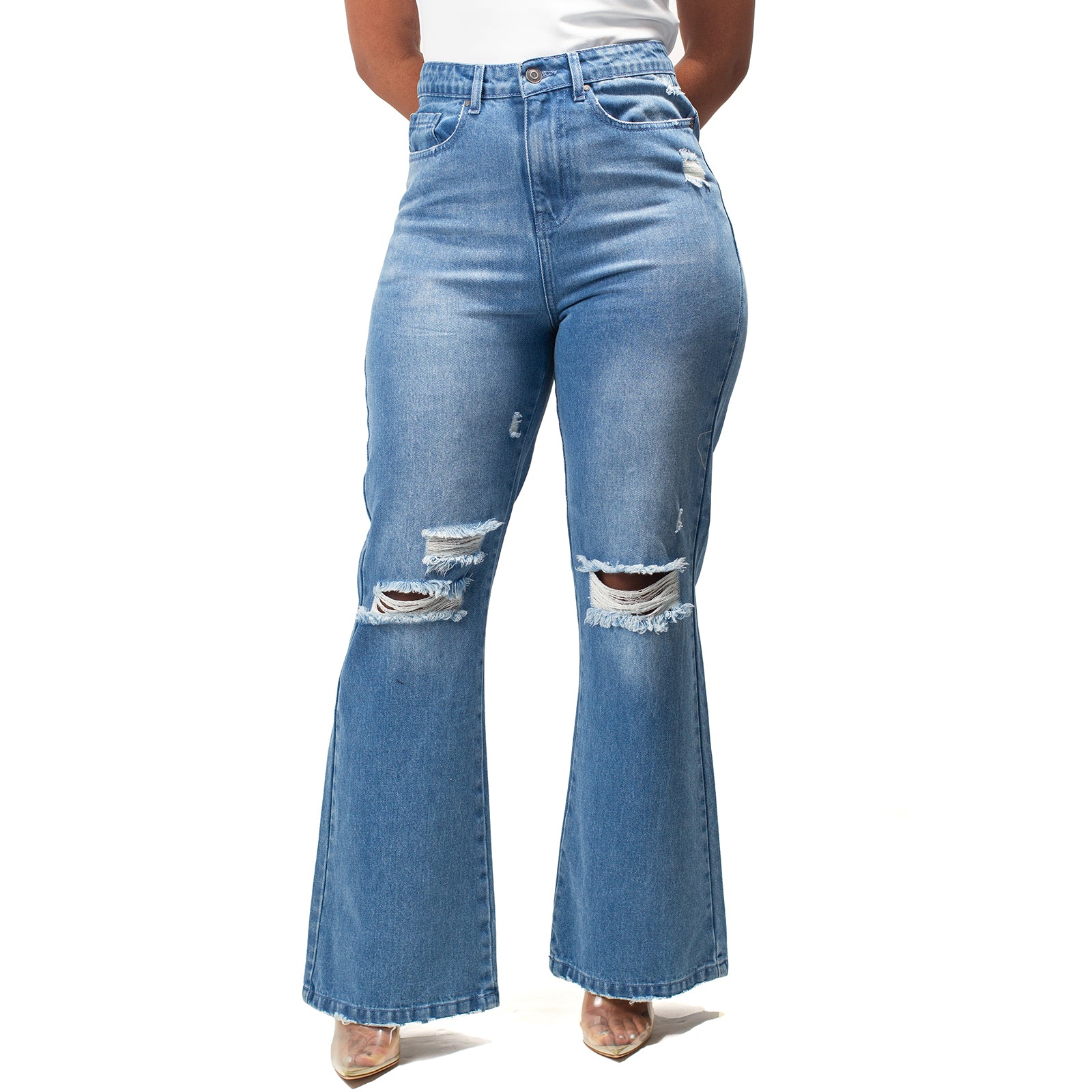 Isabella Denim Mom Jeans