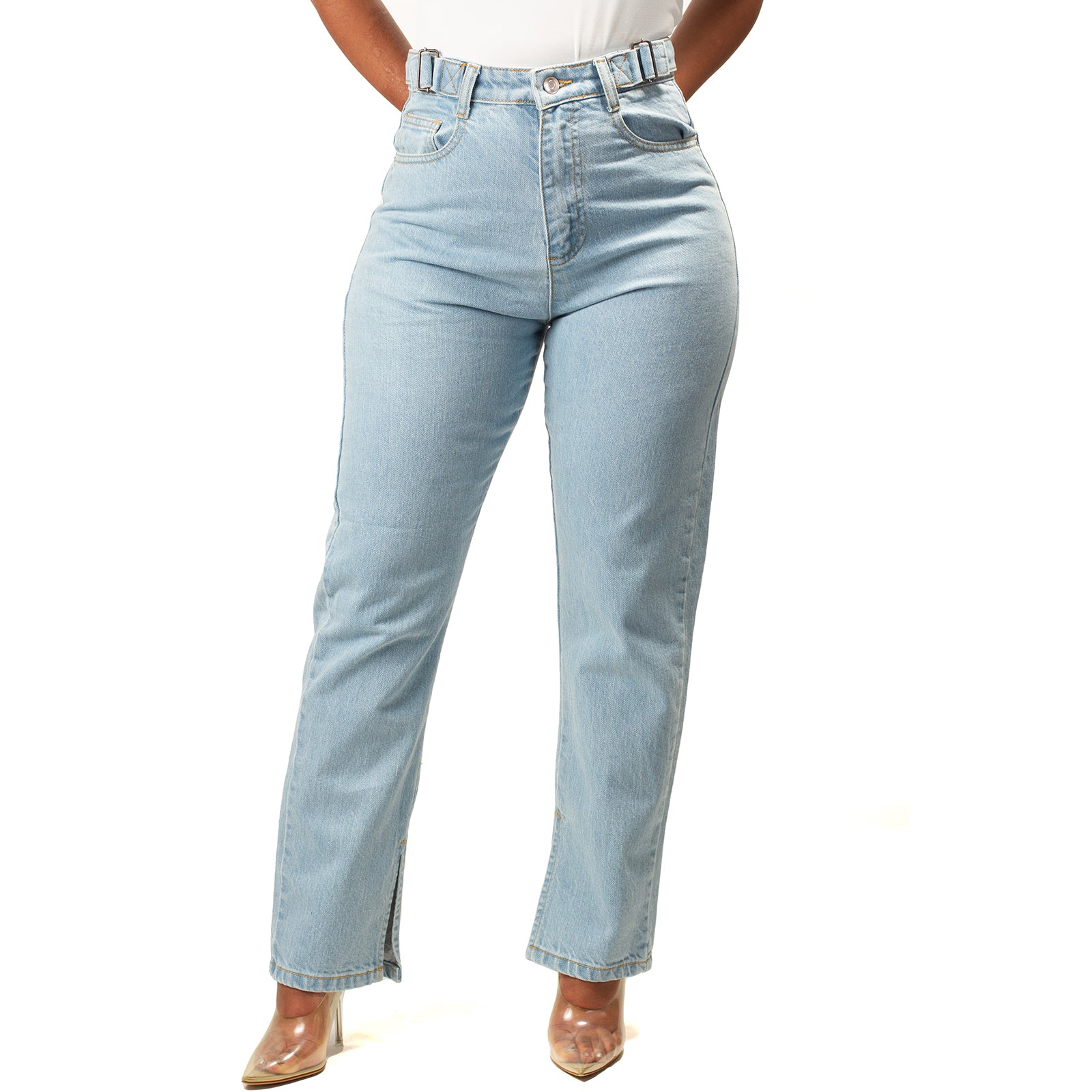 Isabella Denim Mom Jeans
