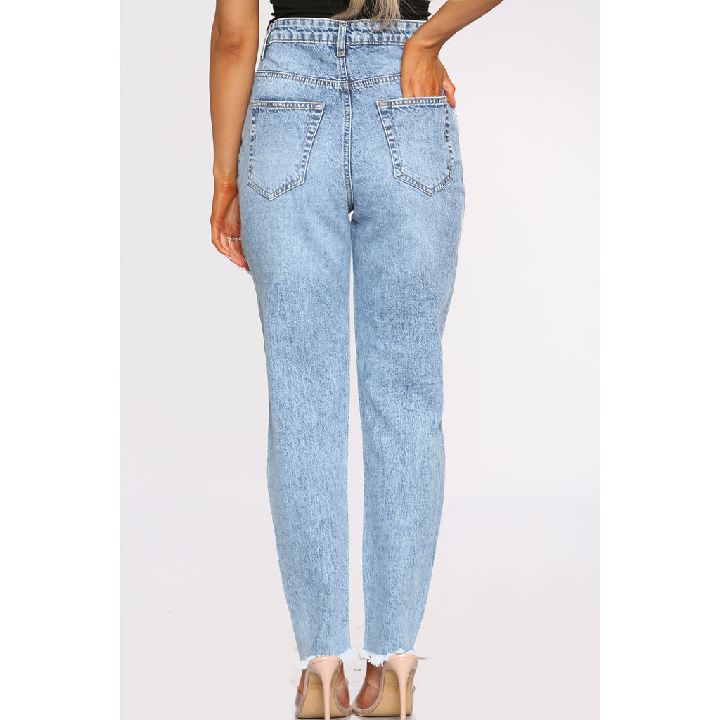 Willow Hem Denim Jeans