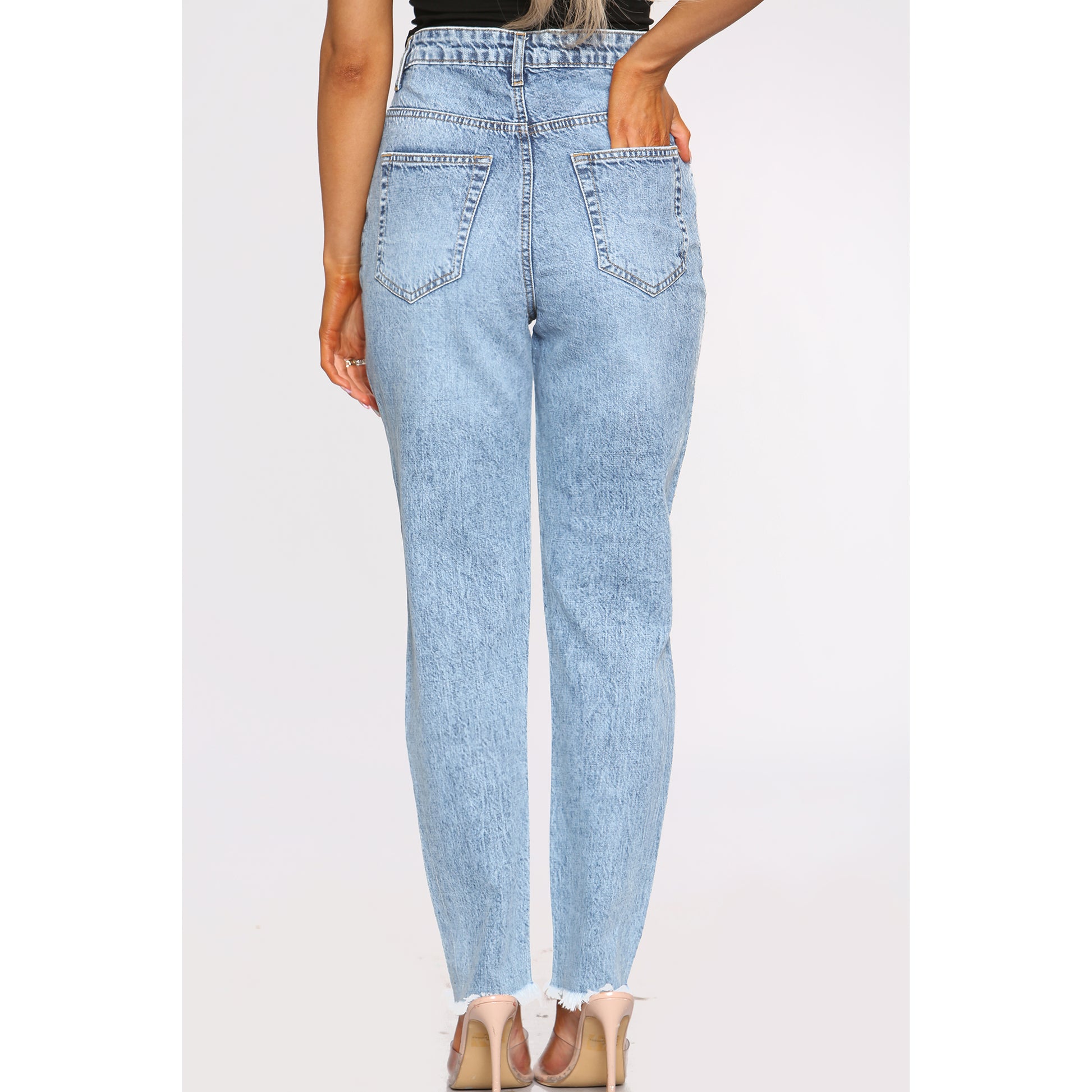 Willow Hem Denim Jeans
