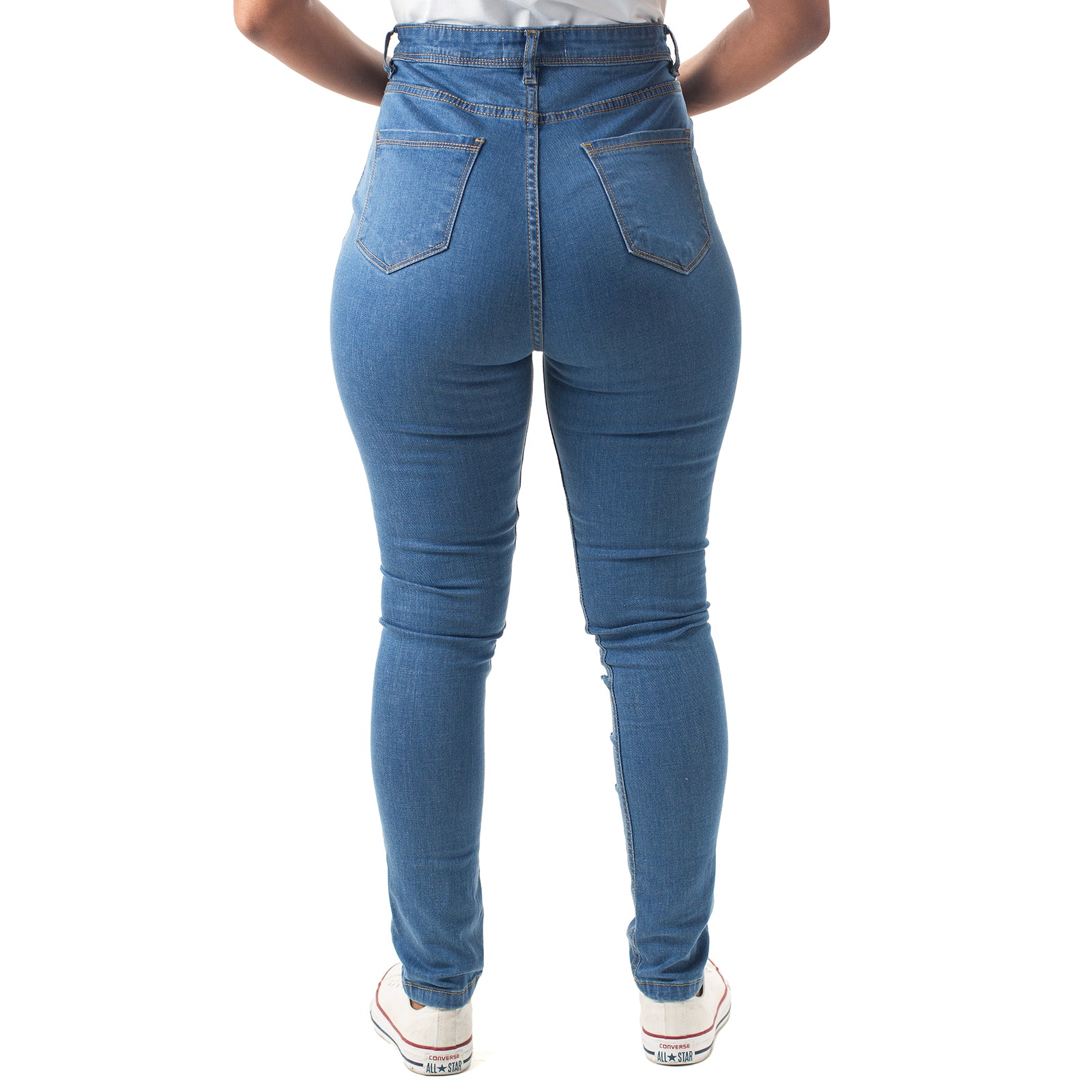 Grace Ankle Denim Mom Jeans