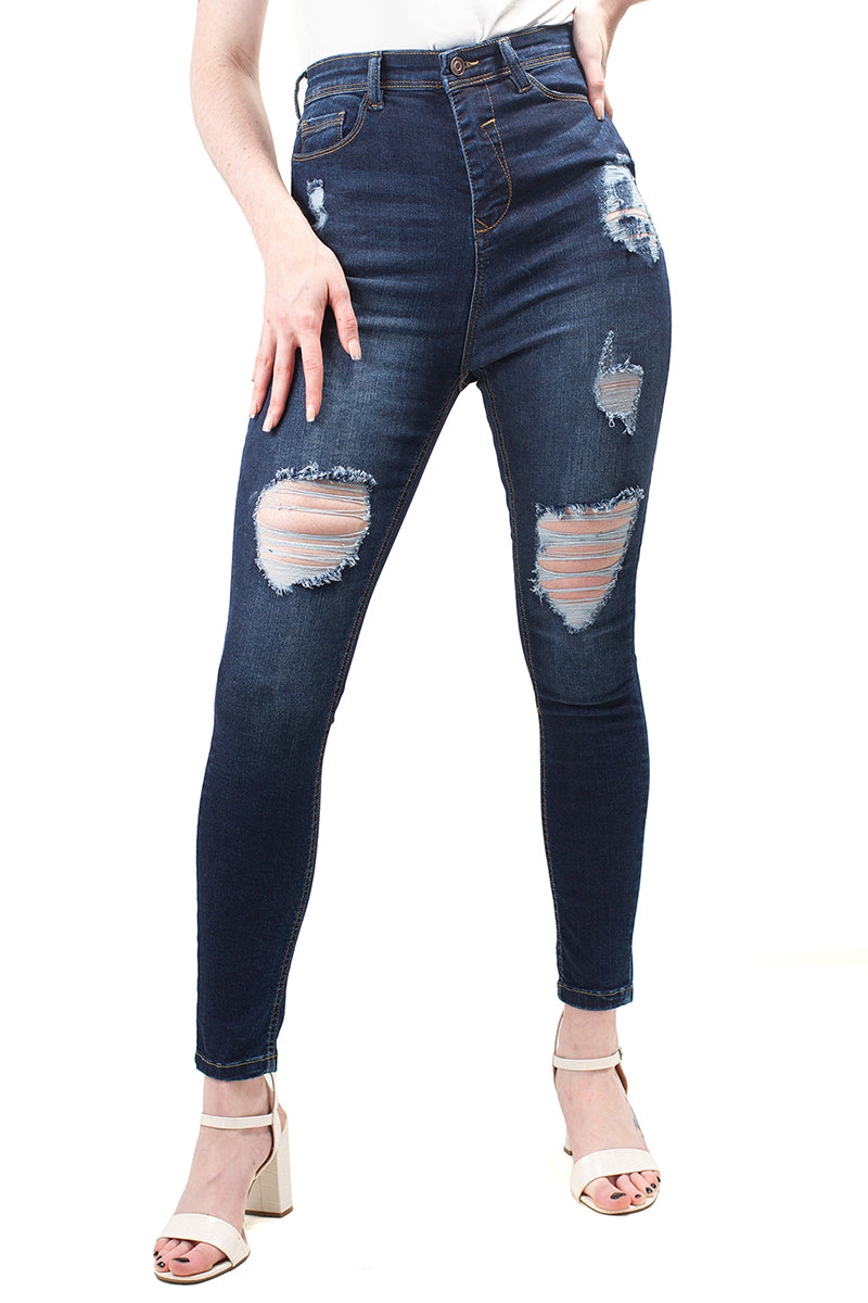 Isla Denim Skinny Mom Jeans