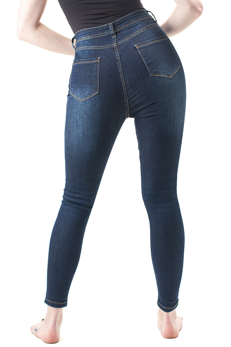 Isla Denim Skinny Mom Jeans