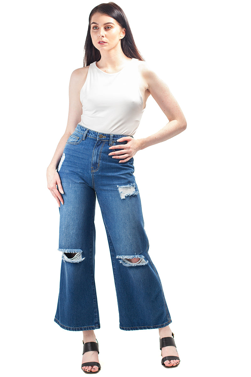 Isabella Denim Mom Jeans