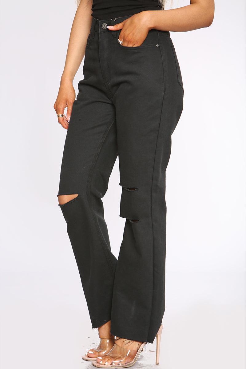 Isabella Denim Mom Jeans