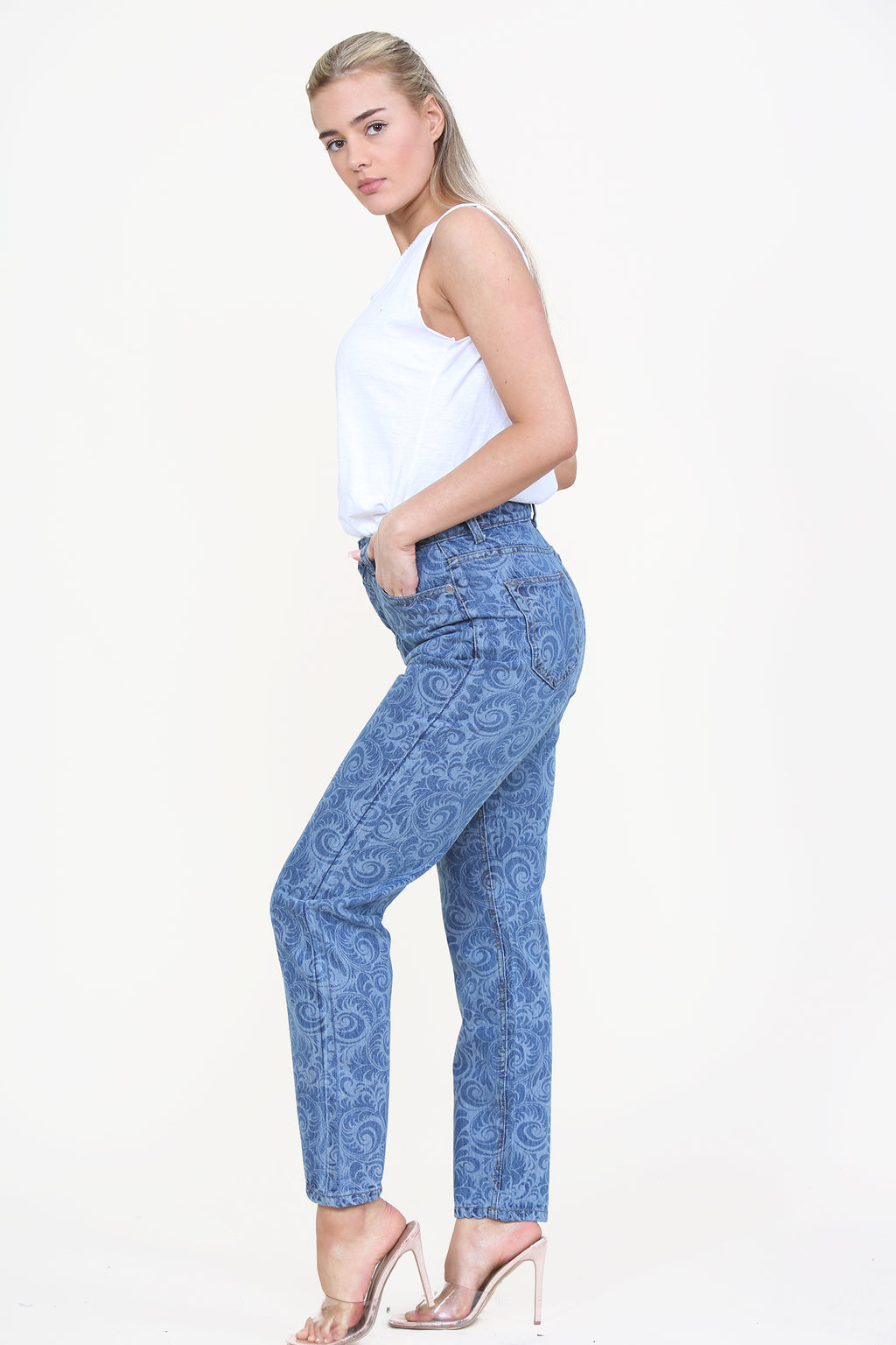 Rosie Straight Denim Jeans