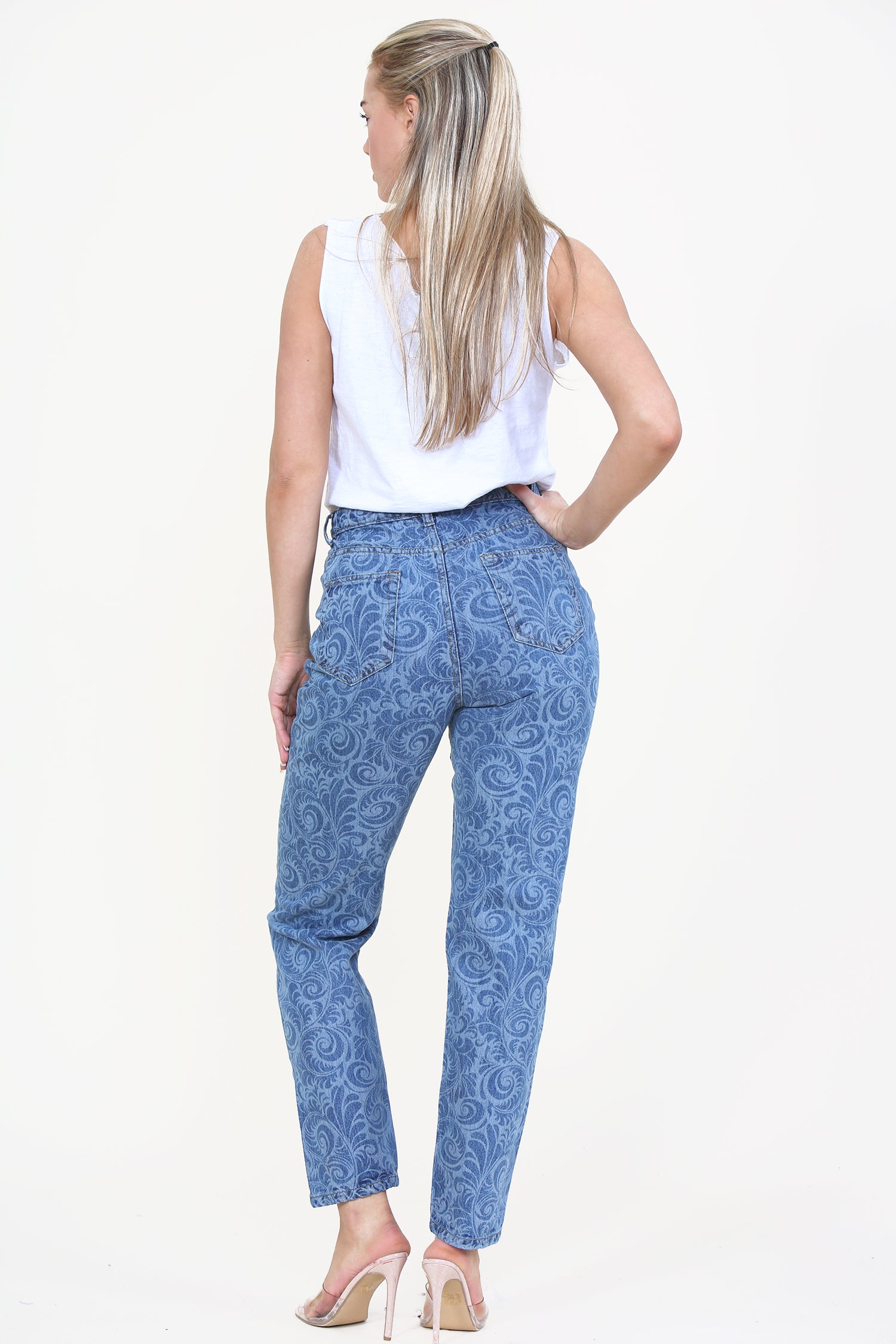 Rosie Straight Denim Jeans