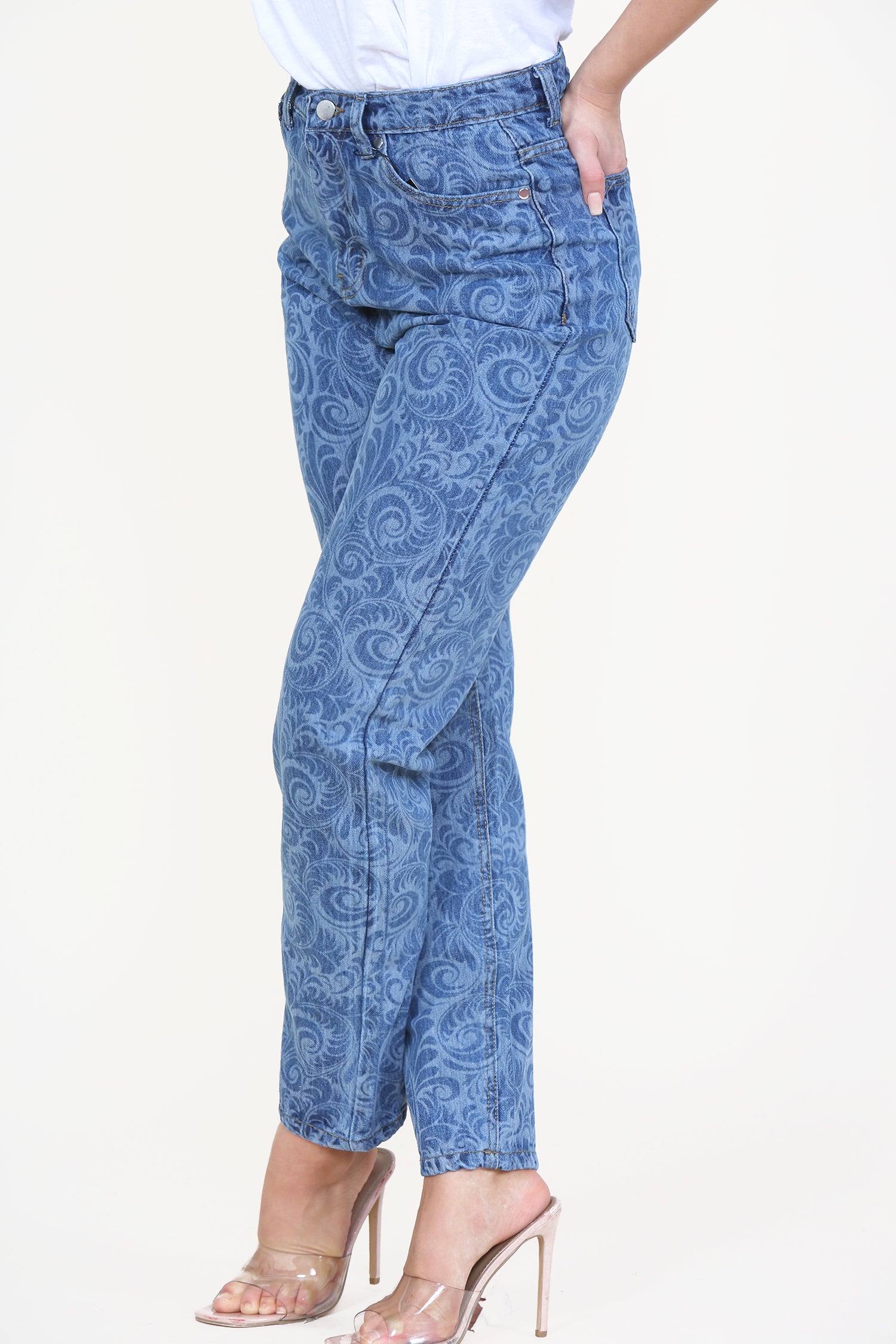 Rosie Straight Denim Jeans