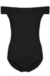 Bardot Basic Jersey Black Bodysuit - bejealous-com