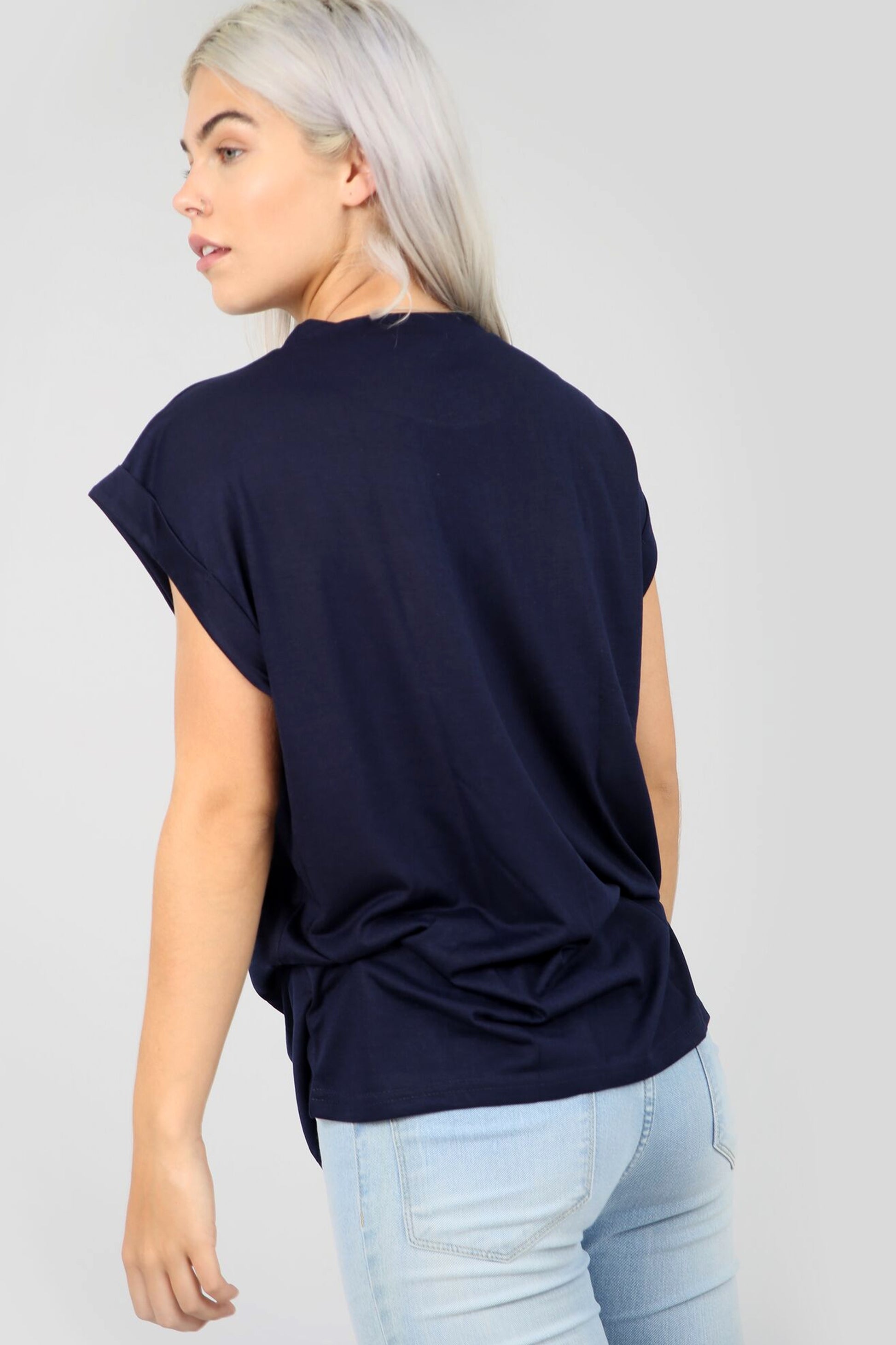 I Am Limited Edition Slogan Turn Up Sleeve Tshirt - bejealous-com