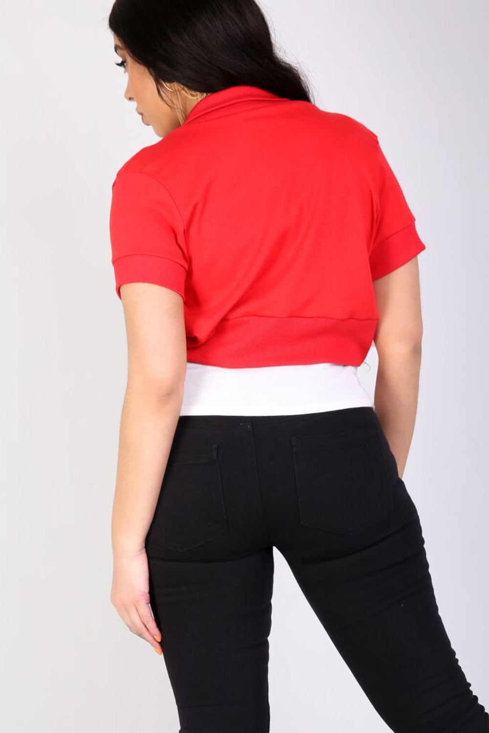Short Sleeve Fine Knit Cropped Cardigan - bejealous-com
