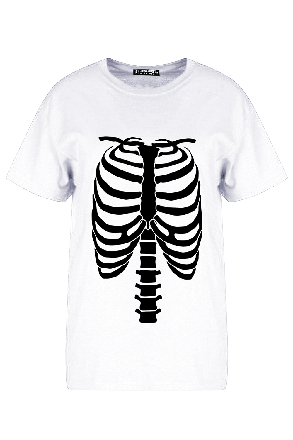 Grace Halloween Baggy Skeleton Costume T-Shirt