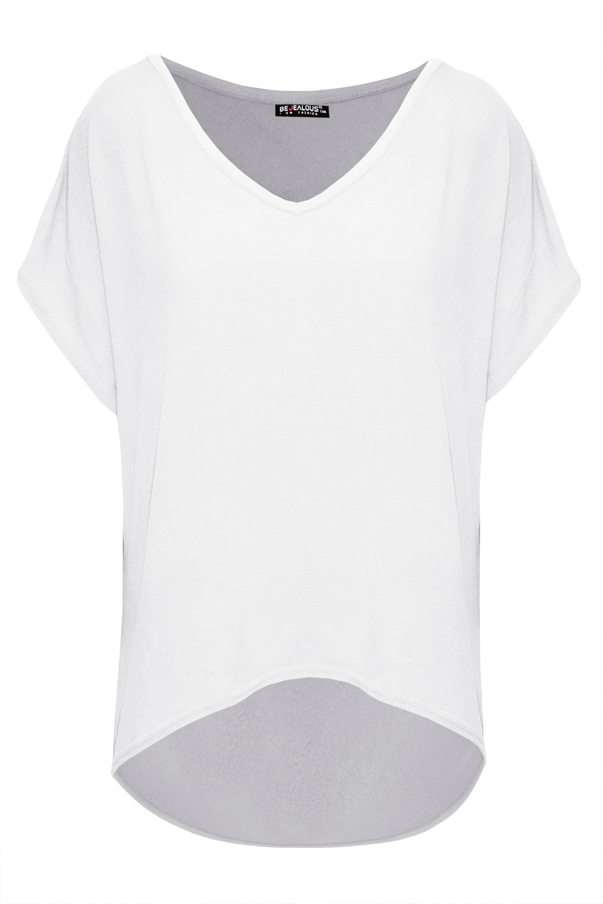 Aria HiLo Baggy V Neck Casual T Shirt
