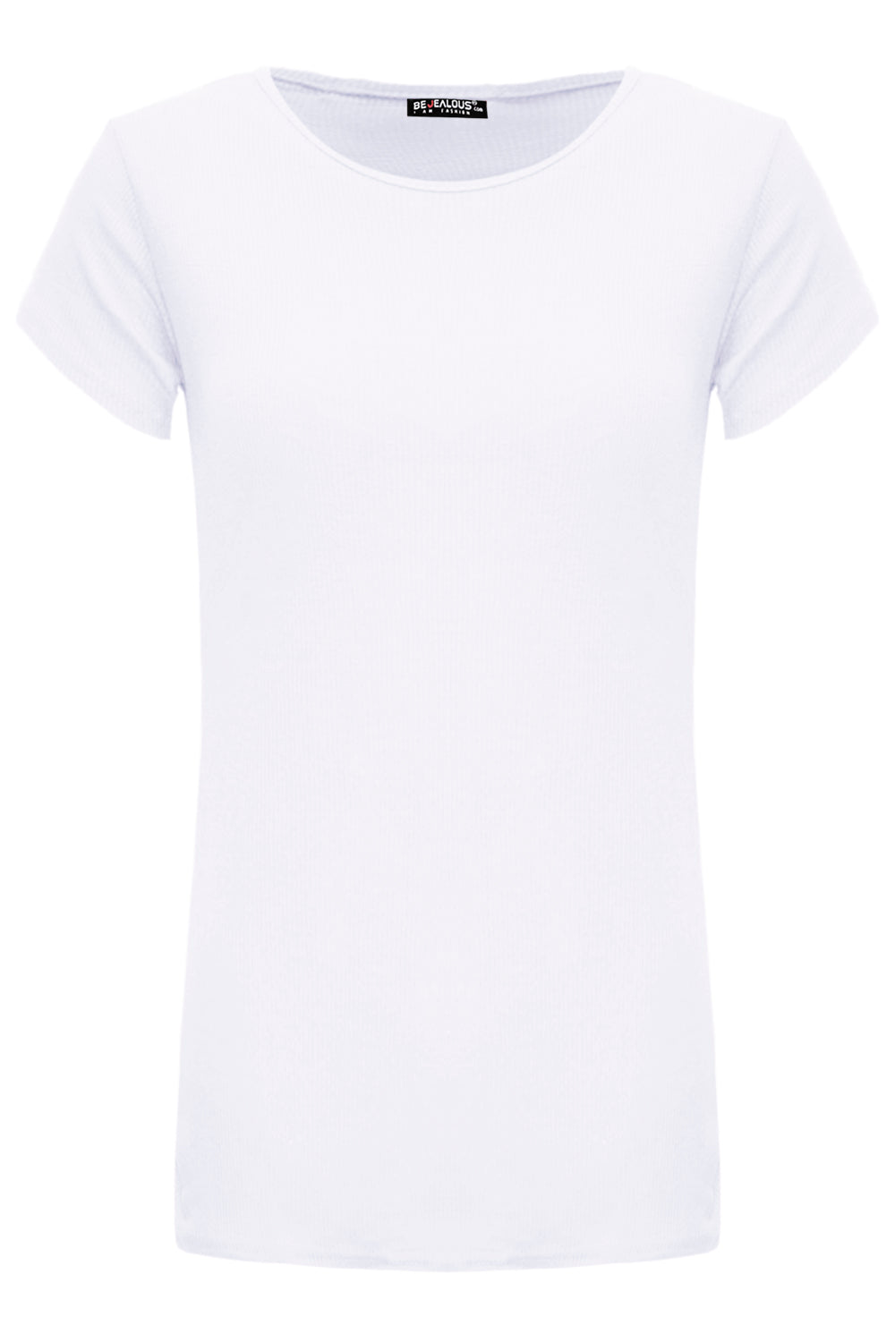 Maisie Plain Round Neck T-Shirt