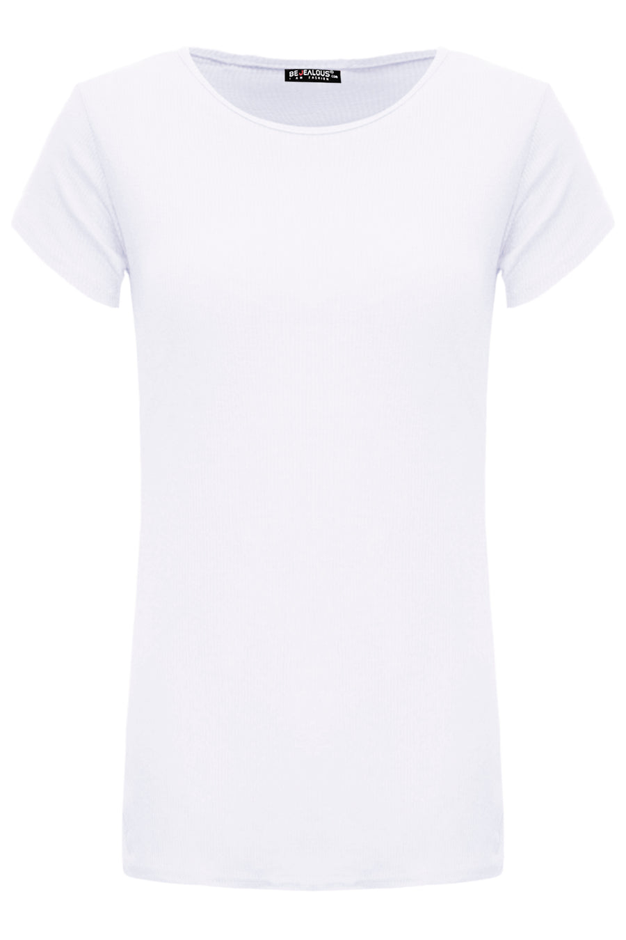 Maisie Plain Round Neck T-Shirt
