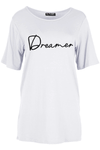 Lily Dreamer Printed Baggy Oversized T Shirt