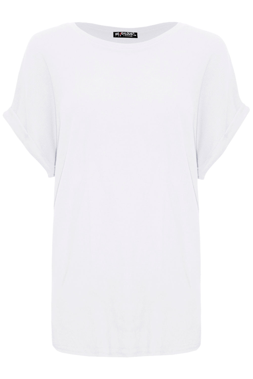 Lucy Plain Baggy Casual Basic T Shirt Top