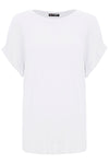 Lucy Plain Baggy Casual Basic T Shirt Top
